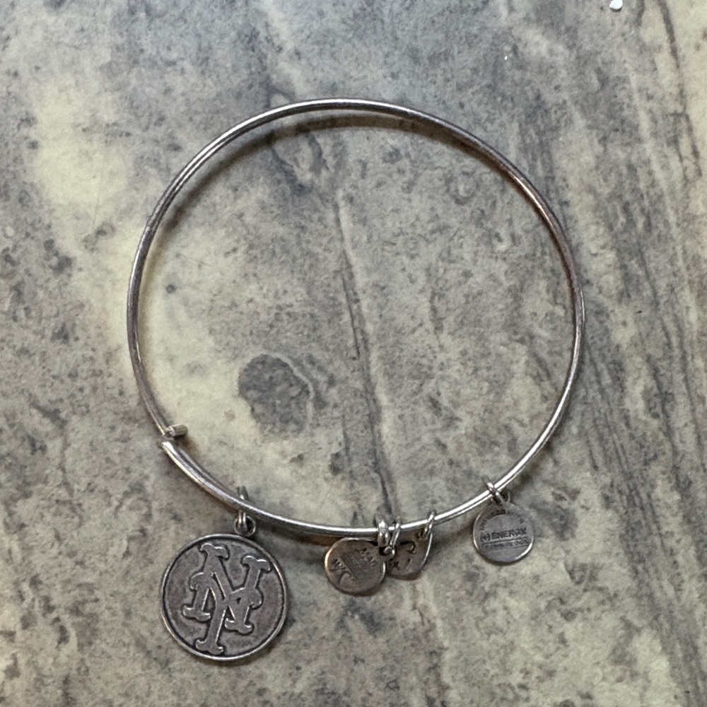 Alex and Ani Silver NY Charm Bracelet preloved